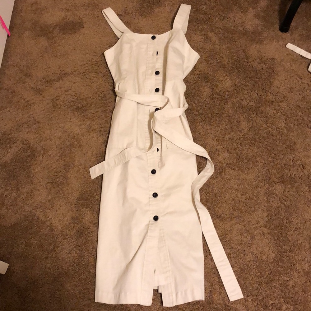 Button up dress, straight cut